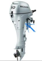 Te koop gevraagd kappen Honda 8 pk buitenboordmotor, Watersport en Boten, Rubberboten, Gebruikt, Yamaha, Ophalen of Verzenden