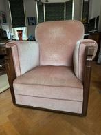 fauteuil art deco, Amsterdamse School, Ophalen, Gebruikt, Hout, Amsterdamse School