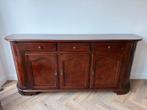 Klassiek bruin houten dressoir kast, Ophalen, Zo goed als nieuw, 25 tot 50 cm, Kersenhout