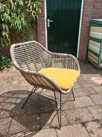 Rotan rieten tuinstoelen Mason Karwei - 4 stuks, Tuin en Terras, Ophalen, Zo goed als nieuw, Rotan