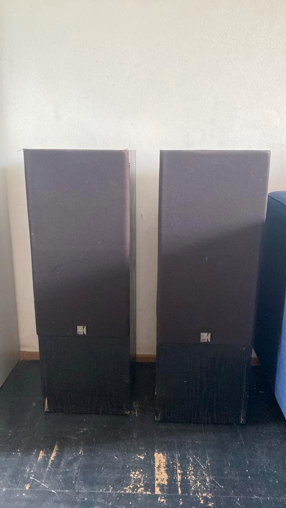 Speakers Kef c75, Audio, Tv en Foto, Luidsprekers, Gebruikt, Front, Rear of Stereo speakers, Overige merken, Ophalen