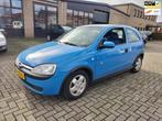 Opel Corsa 1.2-16V Sport, Auto's, Voorwielaandrijving, Gebruikt, Zwart, Blauw