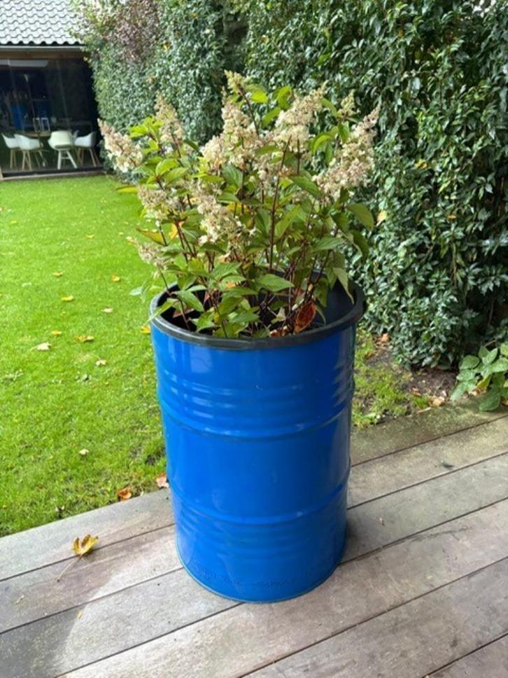 plantenbak, terras afscheiding, planetenbakken, bloembak, Tuin en Terras, Bloembakken en Plantenbakken, Zo goed als nieuw, Metaal