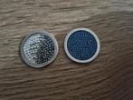 2x mi moneda munten maat m, Sieraden, Tassen en Uiterlijk, Kettinghangers, Ophalen, Overige voorstellingen, Zo goed als nieuw