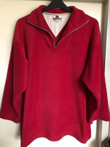 dikke fleecetrui Promodoro L/XL rood NIEUW beschikbaar voor biedingen
