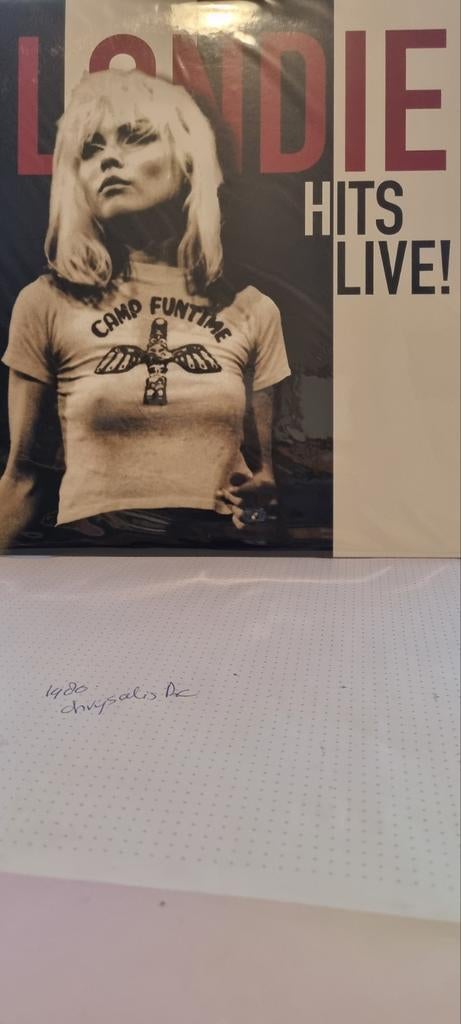 Blondie - Hits Live LP (Nieuw & Gesealed), Cd's en Dvd's, Ophalen of Verzenden