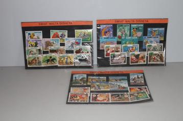 Disneya Disney Mickey Mouse vintage postzegels jaren 80 beschikbaar voor biedingen