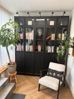 Billy/Oxberg boekenkast met verlichting - Zo goed als nieuw!, Ophalen, Minder dan 75 cm, 125 cm of meer, Zo goed als nieuw