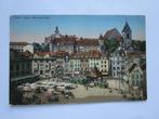 Ansichtkaart Zwitserland - Basel - Barfússerplatz, Verzenden, Voor 1920, Ongelopen, Overig Europa