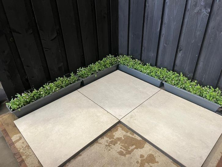 NIEUWE KERAMISCHE TEGELS!!! 80x80x4cm EVOQUE PERLA 26,88m2, Tuin en Terras, Tegels en Klinkers, Nieuw, Terrastegels, Keramiek