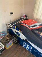 Mooi autobed incl. lattenbodem, Ophalen, 85 tot 100 cm, Zo goed als nieuw, Lattenbodem