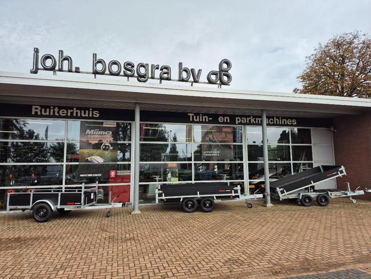 Herfstopruiming Anssems en Hulco aanhangwagens., Auto diversen, Aanhangers en Bagagewagens, Nieuw, Ophalen