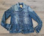 Maat S blauw Bershka denim jas Jack jasje jacket, Blauw, Ophalen of Verzenden, Zo goed als nieuw, Bershka