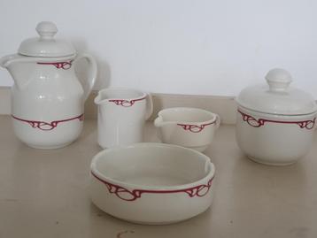 Villeroy & Boch, 7 delig, Vitro  Porcelaine, Luxembourg. beschikbaar voor biedingen