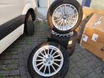 Originele Audi A5 17, inch velgen+winterbanden 225/50R17, Auto-onderdelen, Banden en Velgen, Ophalen, Gebruikt, Velg(en), 17 inch