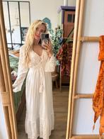Bohemian dress mt free size, Ophalen of Verzenden, Zo goed als nieuw, Maat 38/40 (M), Onder de knie