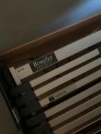 2stuks electrische Lattenbodem Bossflex Excellent 80x200, Ophalen, Eenpersoons, Beige, 80 cm