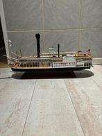 Model Mississippi raderboot houtbouw, Hobby en Vrije tijd, Modelbouw | Boten en Schepen, Ophalen, Zo goed als nieuw