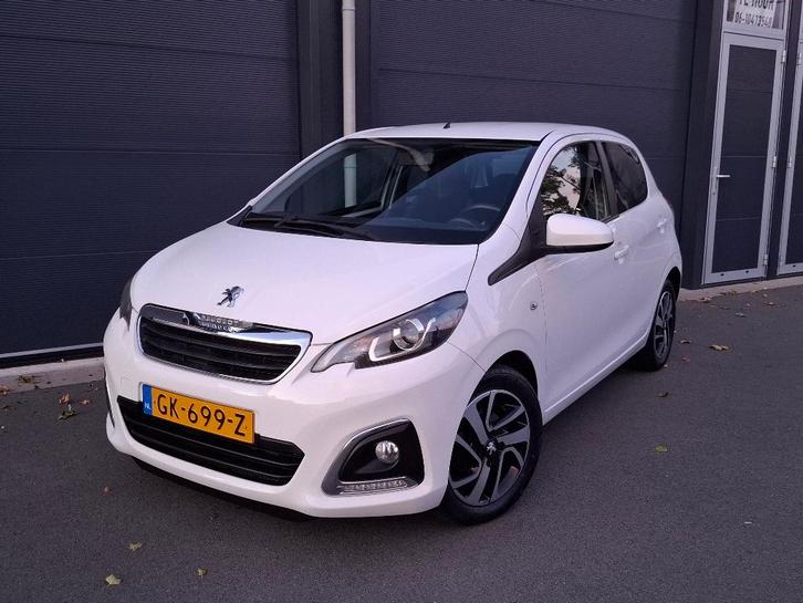 Peugeot 108 1.2 Allure 12V VTI 82PK 5DR 2015 Wit, Auto's, Peugeot, Bedrijf, Te koop, ABS, Airbags, Airconditioning, Alarm, Bluetooth