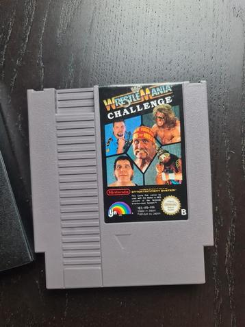 Nintendo NES Game Cartridge: WWF WrestleMania Challenge beschikbaar voor biedingen