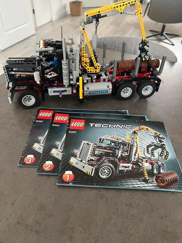 Lego Technic 9397 truck / boomstammentransport beschikbaar voor biedingen