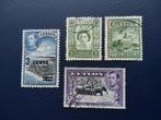 Ceylon Oude Postzegels - Collectie, Ophalen of Verzenden, Buitenland