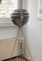 Vintage lamp Aluminium Vloerlamp Eglo Mercure, Ophalen, Zo goed als nieuw, Metaal, 150 tot 200 cm