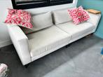 Bank X3 kleur Ivoor Velours van 4x6 Sofa 2022, Huis en Inrichting, Gebruikt, Driepersoons, 75 tot 100 cm, Ophalen of Verzenden