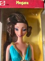 Vintage Megara Hercules Barbie Mattel for Disney NRFB, Verzamelen, Fashion Doll, Ophalen of Verzenden, Zo goed als nieuw