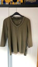 Betty Barclay shirt kaki stretch nieuw maat L, Maat 42/44 (L), Nieuw, Ophalen of Verzenden, Korte mouw