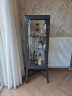 Ikea Fabrikor Vitrinekast - Grijs, Huis en Inrichting, Kasten | Vitrinekasten, Ophalen, Minder dan 50 cm, Glas, Modern