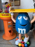 Blauwe M&M Reclame Display - Zeldzaam!, Ophalen of Verzenden, Gebruikt, Reclamebord