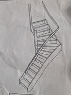Nieuwe 1 kwart trap Hoogte 2990mm, Doe-het-zelf en Verbouw, Ladders en Trappen, Ophalen, Nieuw, 2 tot 4 meter