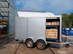 Gesloten aanhanger geremd. Grijs, Auto diversen, Aanhangers en Bagagewagens, Ophalen, Gebruikt
