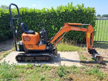 2 x Hitachi ZX10U-2 ( Bj 2017 ) Minigraver / Minikraan / Gra beschikbaar voor biedingen