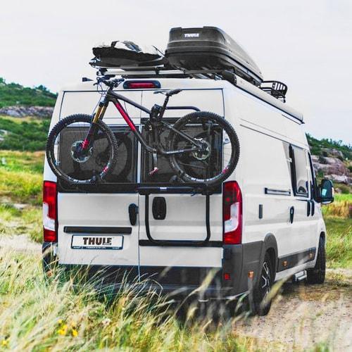 Thule Elite Van XT fietsendrager voor Ducato >2006, Auto diversen, Fietsendragers, Zo goed als nieuw, Achterklepdrager, Ophalen
