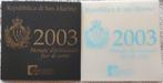 San Marino BU set 2003 - Republiek San Marino, Postzegels en Munten, Munten | Europa | Euromunten, Verzenden, San Marino, Overige waardes