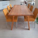 Montis doble eettafel eiken geborsteld, Ophalen, Gebruikt