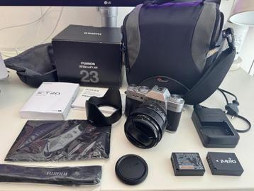 Fujifilm X-T20 + XF 23mm f/1.4 R + accessoires beschikbaar voor biedingen