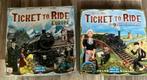 Ticket to Ride + uitbreiding Nederland, Ophalen of Verzenden, Zo goed als nieuw