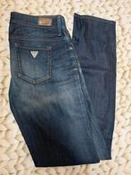Donkerblauwe Guess spijkerbroek/jeans maat 29 Starlet-Skinny, Blauw, W28 - W29 (confectie 36), Ophalen of Verzenden, Zo goed als nieuw