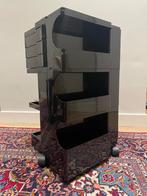 Joe Colombo Black Boby Trolley, Ophalen, Huis en Inrichting