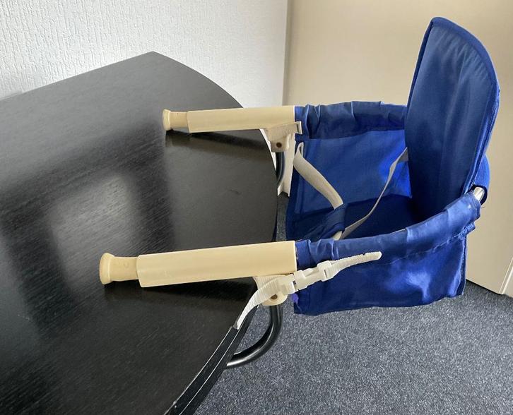 Baby tafelklem stoeltje, max belastbaar 10kg, ingoedestaat., Kinderen en Baby's, Kinderstoelen, Gebruikt, Overige typen, Aanschuifbaar