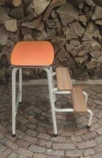 Vintage retro Brabantia keukentrap, kruk, Ophalen, Gebruikt, IJzer