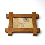 Fossiele vis in lijst, Verzamelen, Mineralen en Fossielen, Ophalen of Verzenden, Fossiel