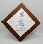 Tegeltje Bravo Eskadron 43 Tankbataljon Langemannshof, Verzenden, Landmacht, Nederland, Overige typen