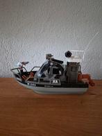 Playmobiel legerboot, Ophalen