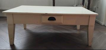 Leuke Vintage Salontafel met Lade 110/70/44 beschikbaar voor biedingen