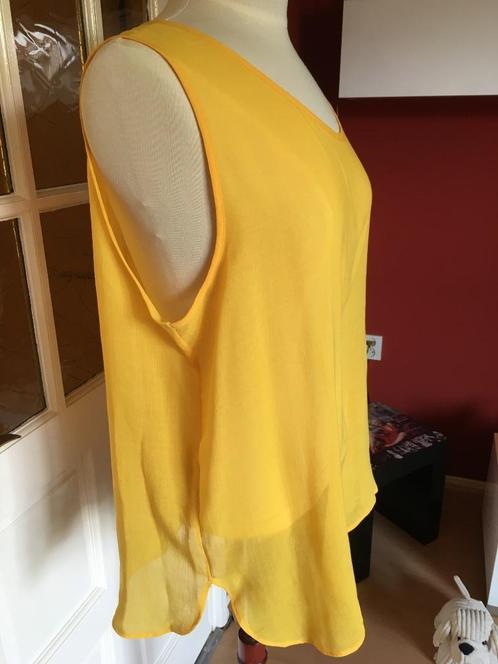 nieuwe gele top, Kleding | Dames, Tops, Nieuw, Maat 42/44 (L), Geel, Zonder mouw, Ophalen