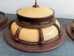 Lamp KAJA  Art Deco 80 rond super gaaf nostalgie, Ophalen